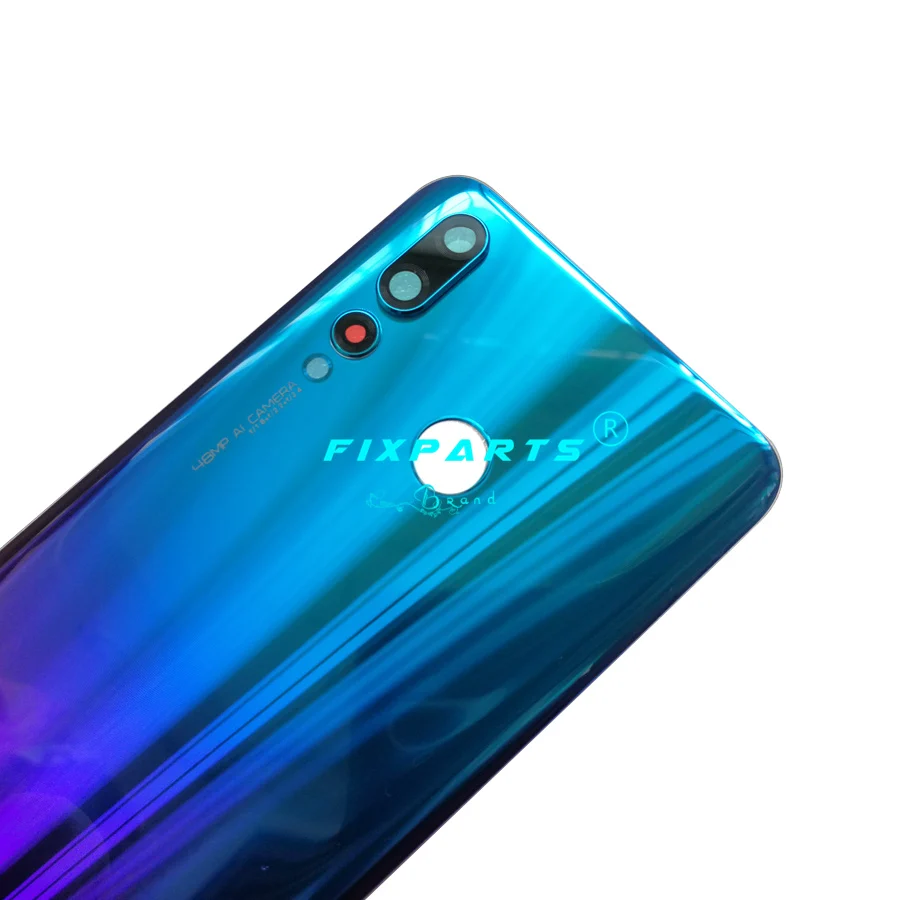 Оригинальный корпус для HUAWEi Nova 4 задняя крышка батарейного отсека объектив в