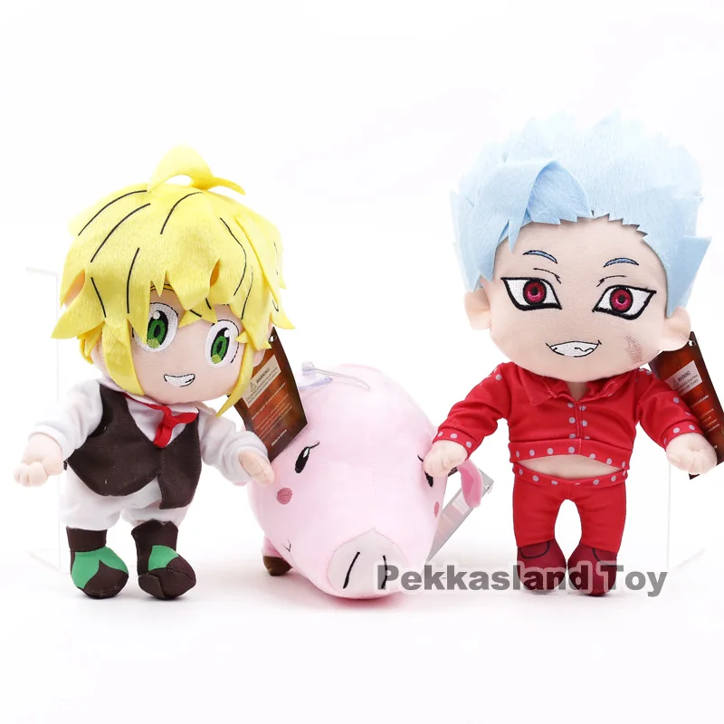 The Seven Deadly Sins Meliodas Ban Hawk плюшевая игрушка мягкая кукла