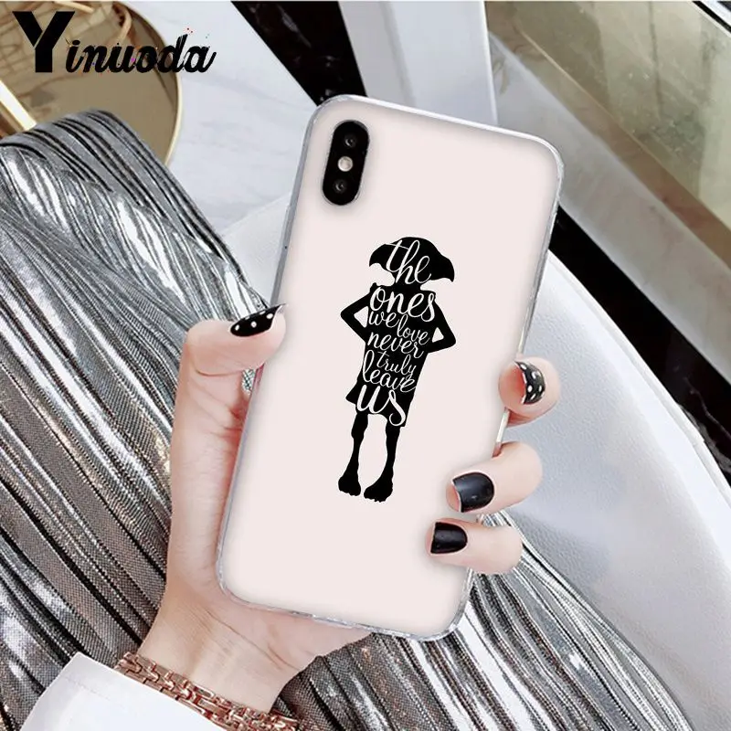 Yinuoda Гарри Поттер фильм Добби уникальный дизайн телефона чехол для Apple iPhone 8 7 6 6S Plus X XS MAX 5 5S SE XR мобильные чехлы