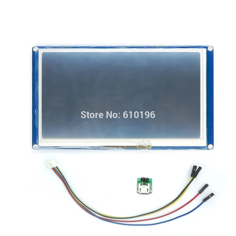 Английская версия Nextion 7 0 &quotHMI умный ЖК дисплей с жестким экраном для Arduino LCD TFT