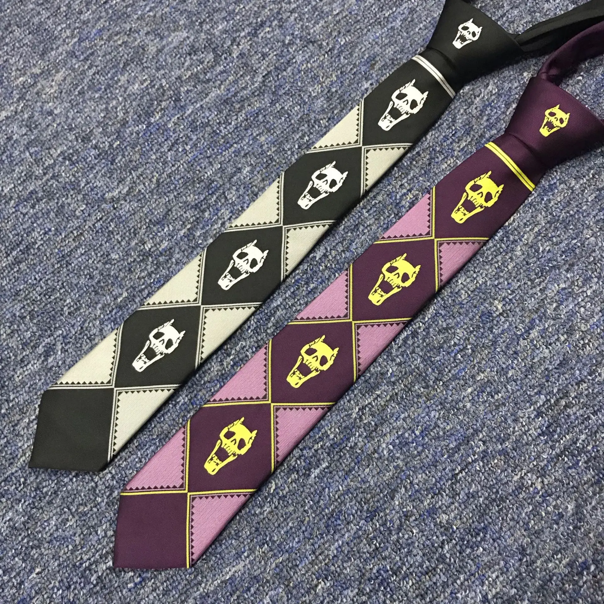 Галстук для косплея с принтом Необычные приключения Джоджо шейный галстук