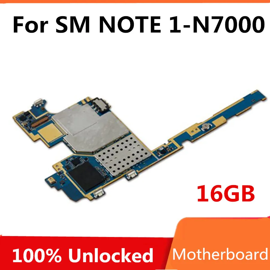Завод разблокирован для Samsung Galaxy Note N7000 материнская плата полностью