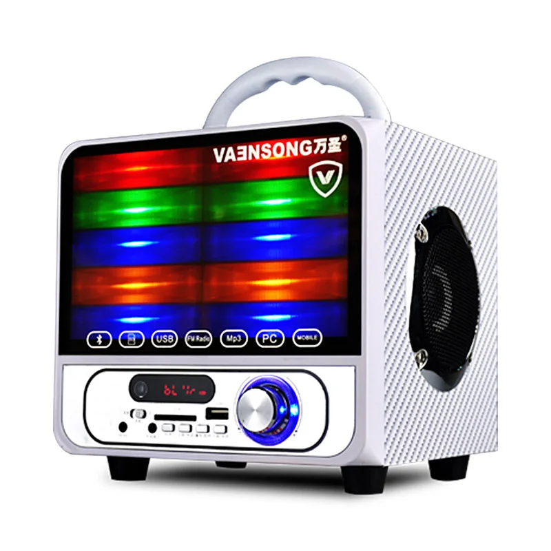 A18 стерео 2.1 сабвуфер Bluetooth Динамик HiFi Портативный Колонки usb tf карты mp3 играть 10 Вт
