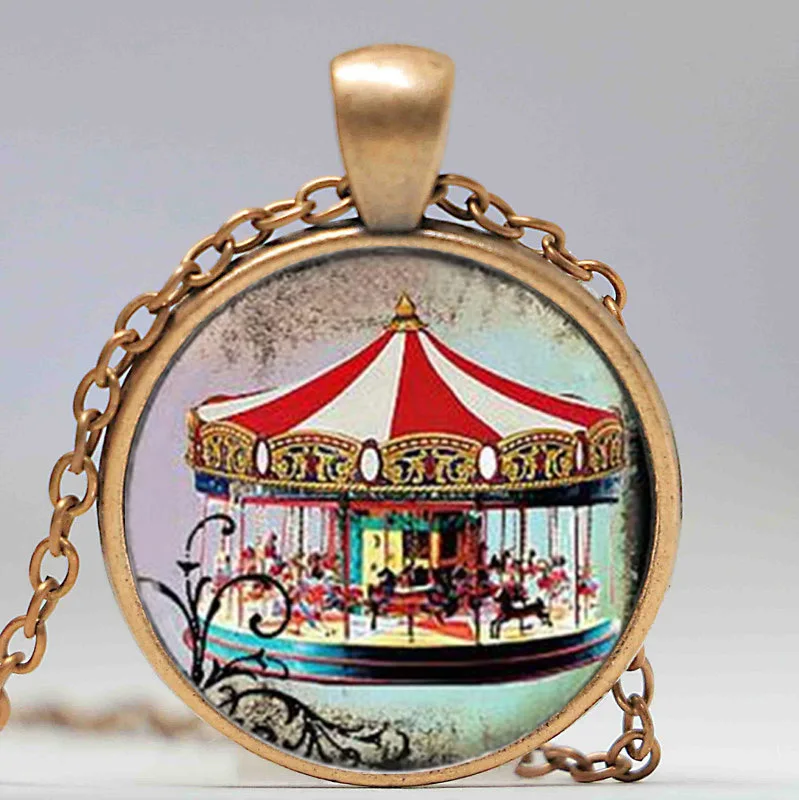 Веселое круглое массивное ожерелье ювелирные изделия Merry Go колье чокер для