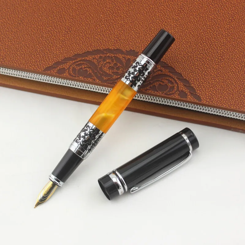 Ручка перьевая металлическая с тонким наконечником 0 5 мм|Перьевые ручки| |
