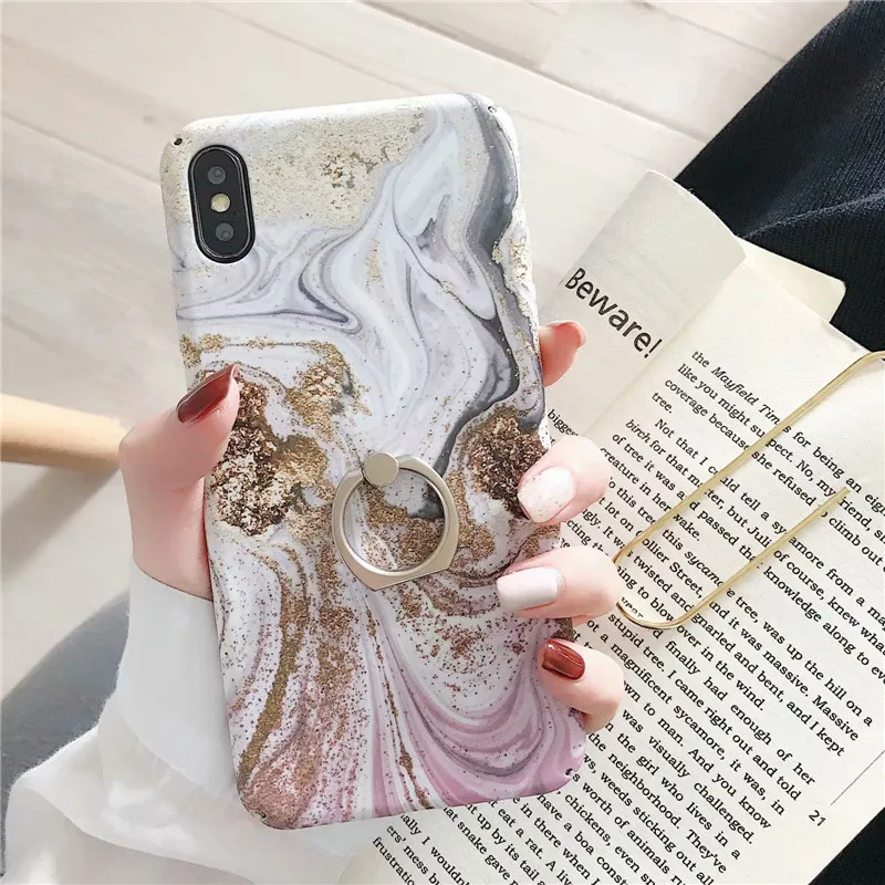 DISCASE модный винтажный мраморный чехол для телефона iphone 8 7 plus XS MAX XR X 6 6s Твердый из