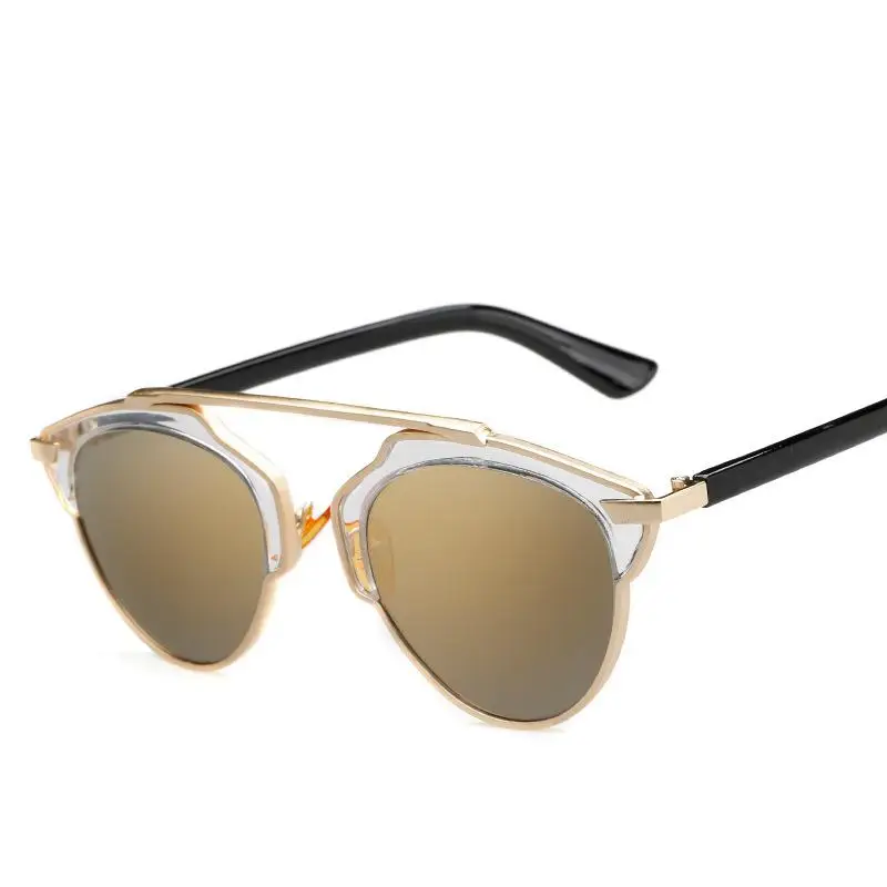 Новинка 2016 женские солнцезащитные очки Винтажные Солнцезащитные кошачий глаз