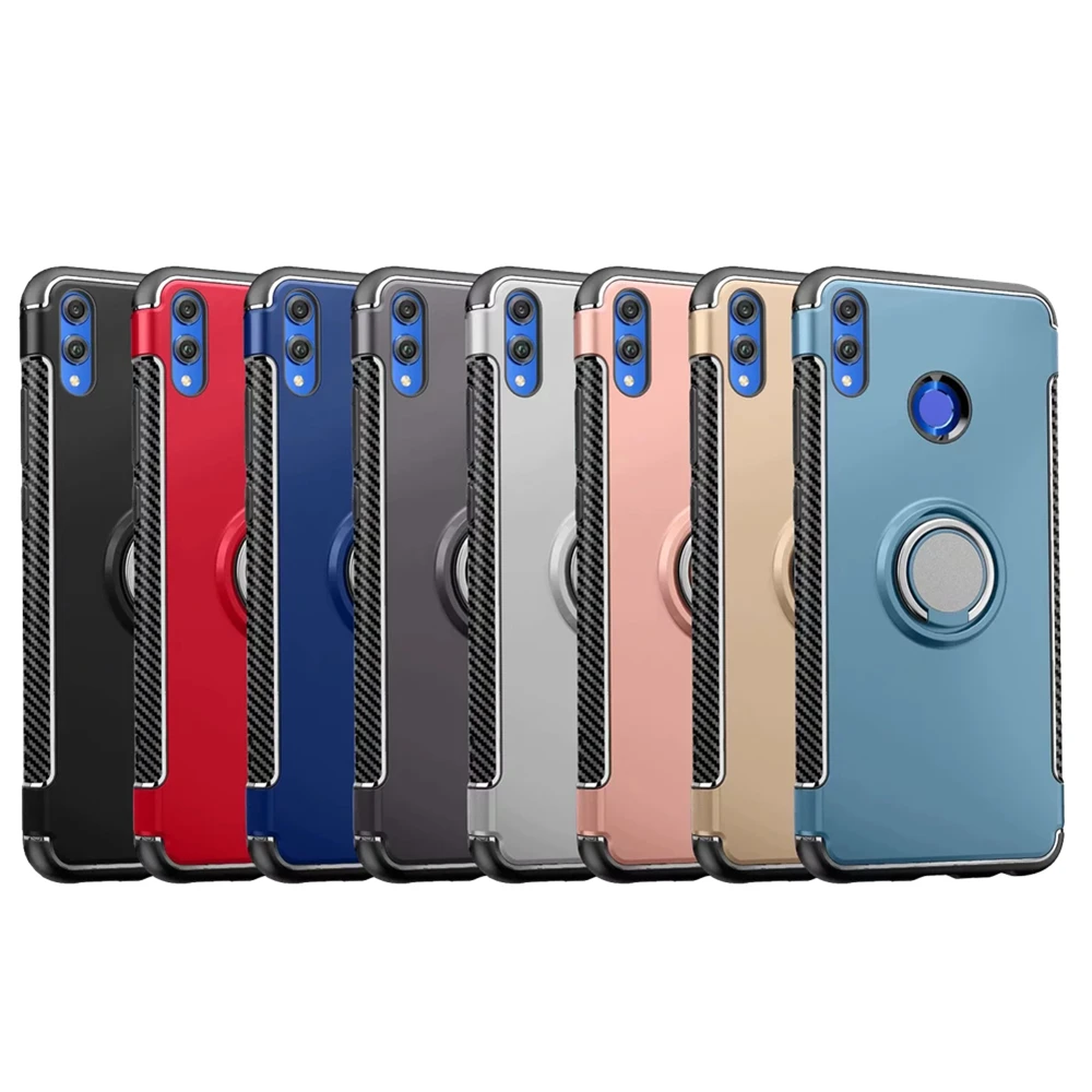 Магнитный автомобильный держатель 3 в 1 для Honor 8X чехлы телефонов Huawei On Max