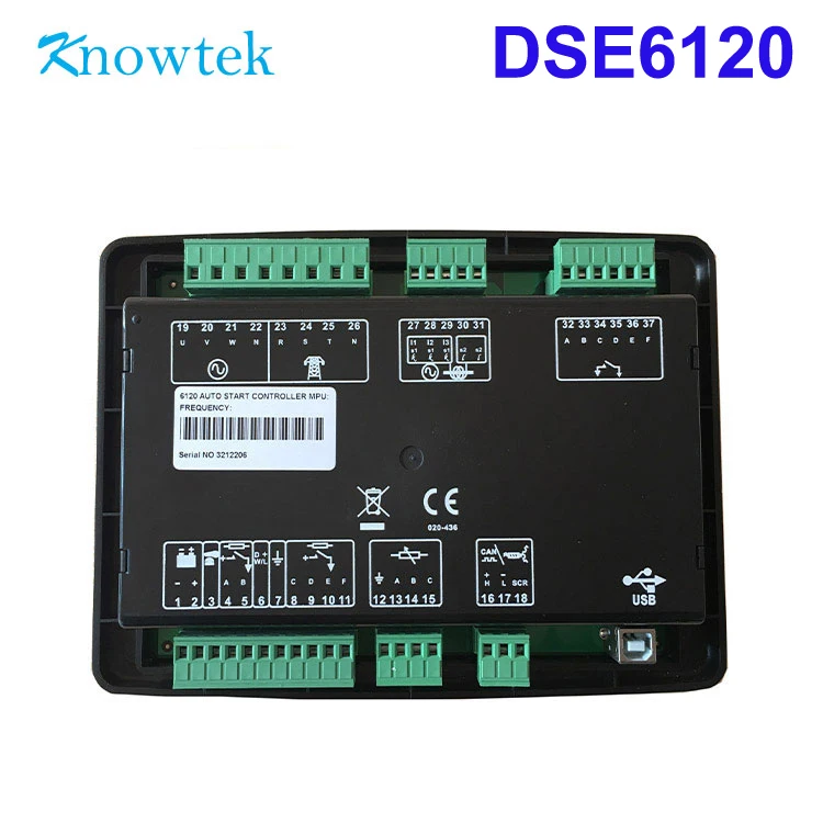 Автоматический регулятор DSE6120 для генераторного устройства замена генератора DSE