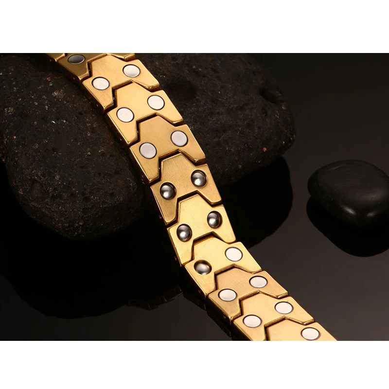 Мужские браслеты из нержавеющей стали терапевтический браслет для мужчин