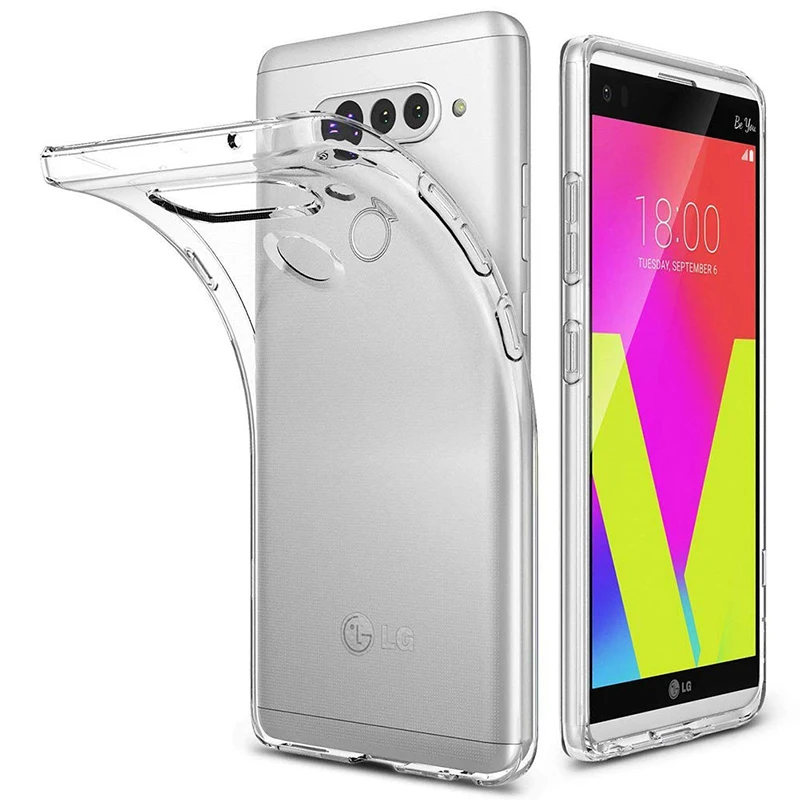 Прозрачный ТПУ чехол для телефона LG G4 G5 G6 G7 K4 K5 K8 K10 2017 2018 K11 Plus Nexus 5X V20 V30 X Power 2 Q6