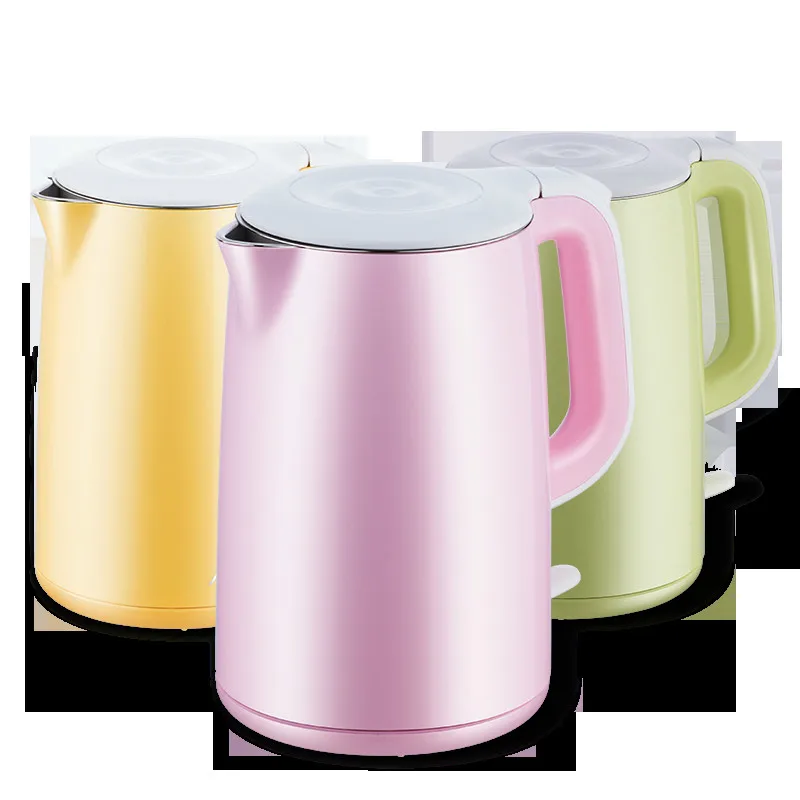 Electric kettle Three layers of anti-hot food grade 304 stainless steel 1.5L electric | Бытовая техника