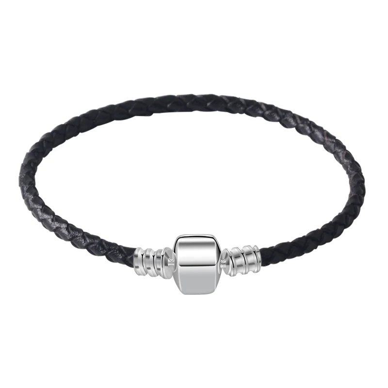 Qianyi DIY Аксессуары Длинные Двойные розовые черные плетеные кожаные цепи женские