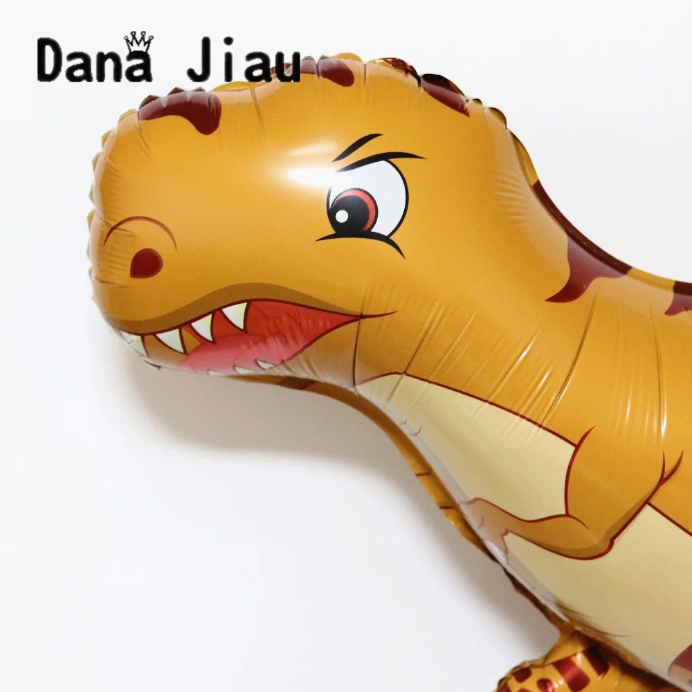 DanaJiau новый динозавр день рождения украшения фольги воздущные шары Детские