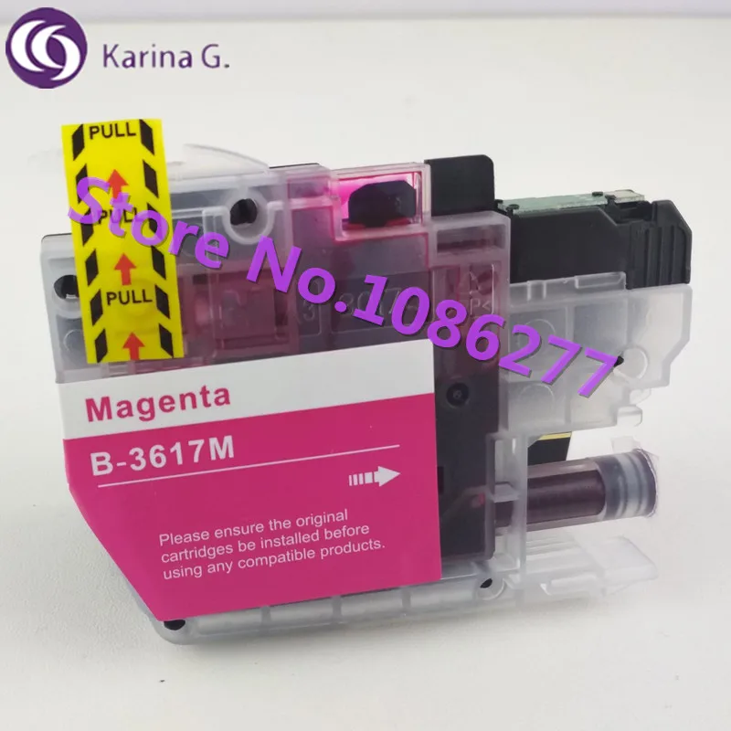Совместимый картридж для Brother LC3617 чернильный MFC J2330DW J2730DW J3530DW подходит картриджи