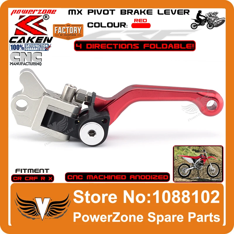 MX Povit рычаг тормоза 4 направления складной Fit CR80 85 CRF125F 150R CR125 250 CRF230 CRF250R 250X CRF450R 450X