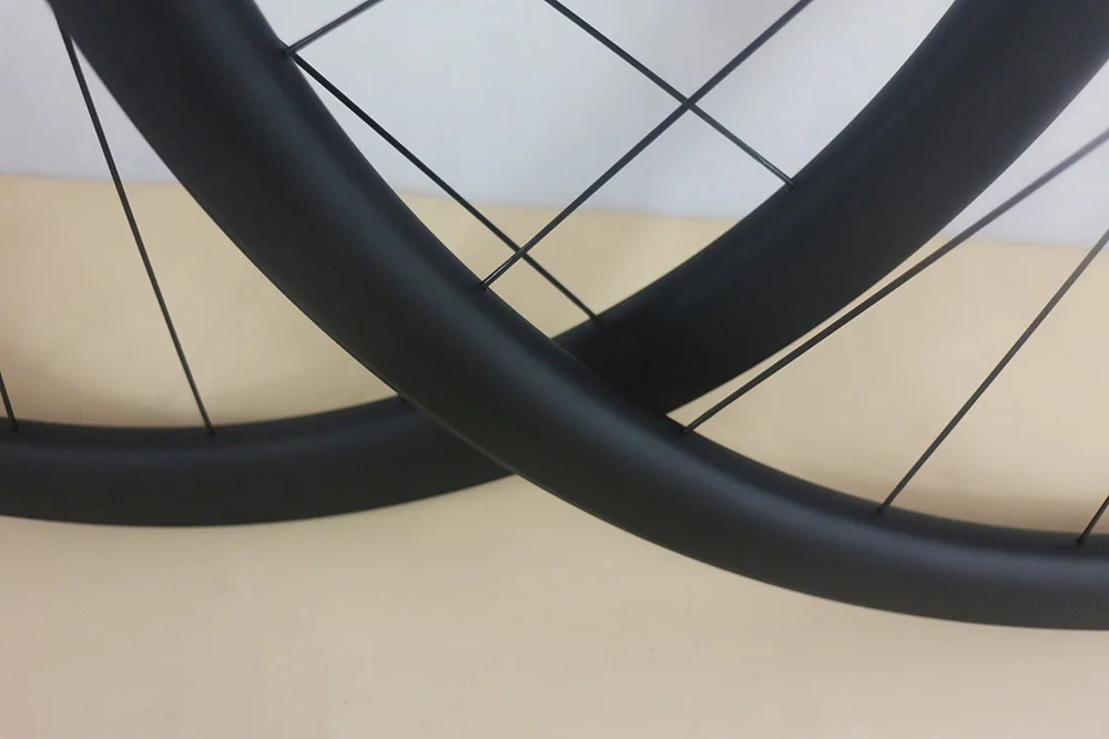 38mm Tubeless wheelset 25mm wide clincher road disc bike wheel Straight pull CenterLock hub 24 spoke holes front 15mm rear 142mm|disc wheels|bike