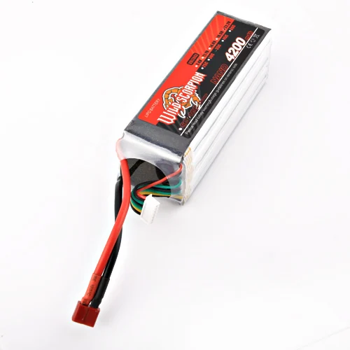 1 шт. дикая Скорпион RC Lipo батарея 22 2 V 4200mAh 35c AKKU для радиоуправляемого