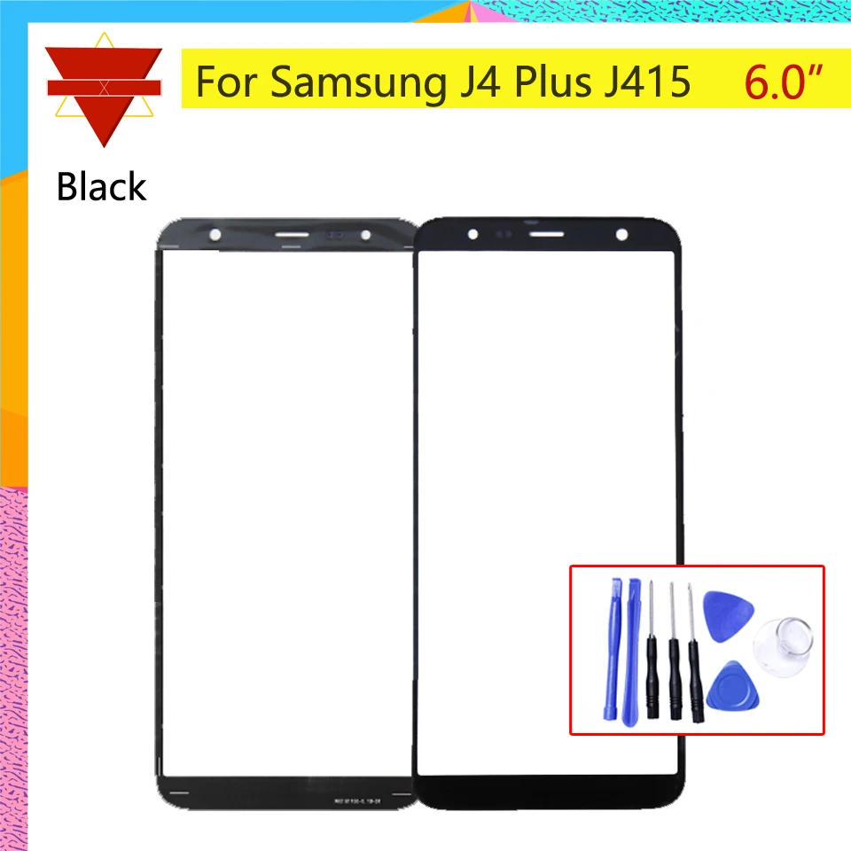 6 0 &quotдля samsung Galaxy J4 + Plus Core 2018 J415 сенсорный экран передний Внешний стеклянный
