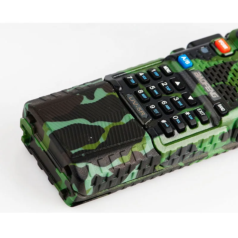 Baofeng UV 5R Walkie Talkie с длинной батареей 3800 мАч двойной бренд CB радио 128CH VOX фонарик