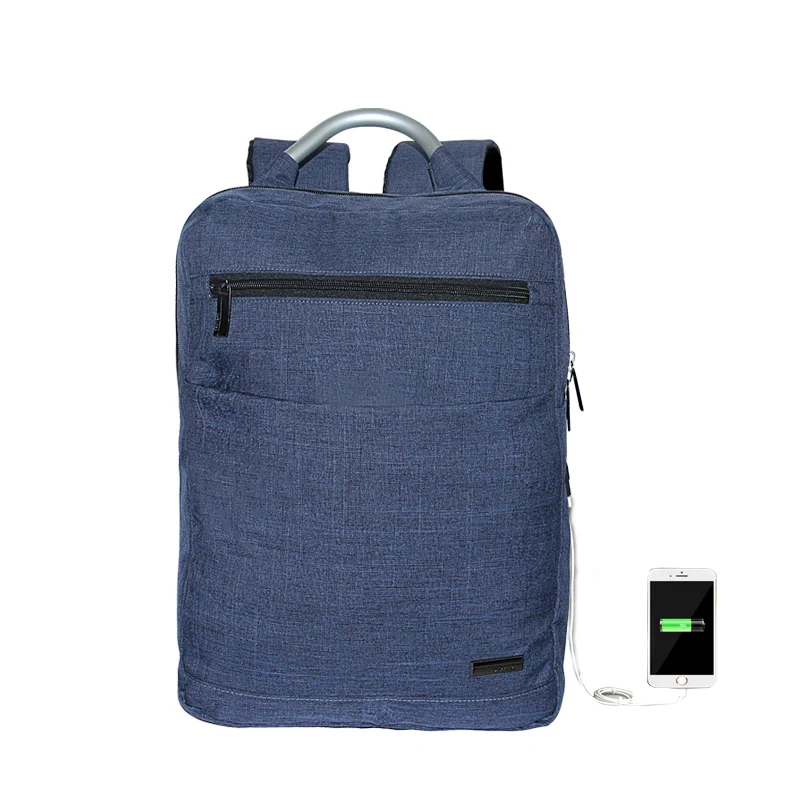 Нейлоновый мужской рюкзак для ноутбука дорожная сумка с usb портом зарядки