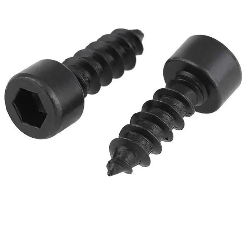 20PCS M2 M2.6 Carbon Steel With Black Hexagon Socket Cap Head Self Tapping Screw Model | Обустройство дома