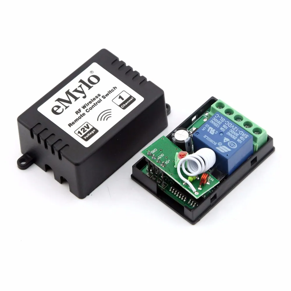 EMylo DC 12 В умный беспроводной Радиочастотный выключатель света с дистанционным