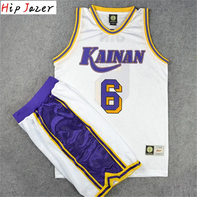 Высокое качество Slam Данк Косплей KaiNan 10# NOBUNGA KIYOTA Shinichi Maki 4# баскетбольная тренировочная форма из Джерси Набор тренировочная форма