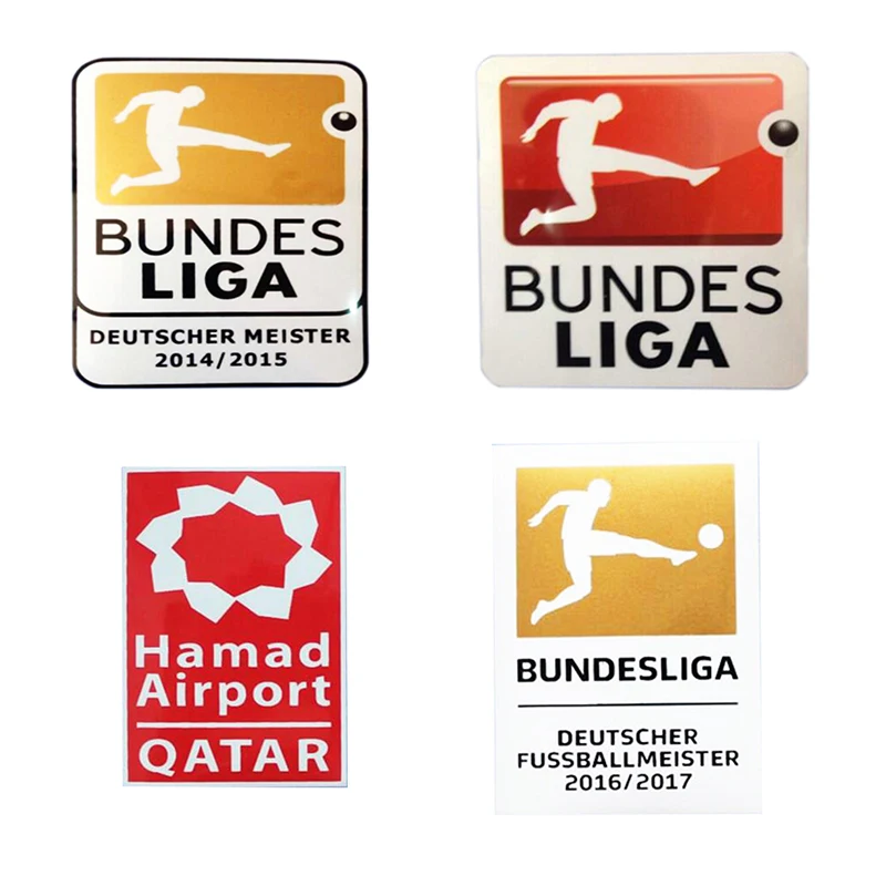 Новый Бундеслига 2015 2016 2017 2018 Чемпион красное золото 25 патч патчи печать значки