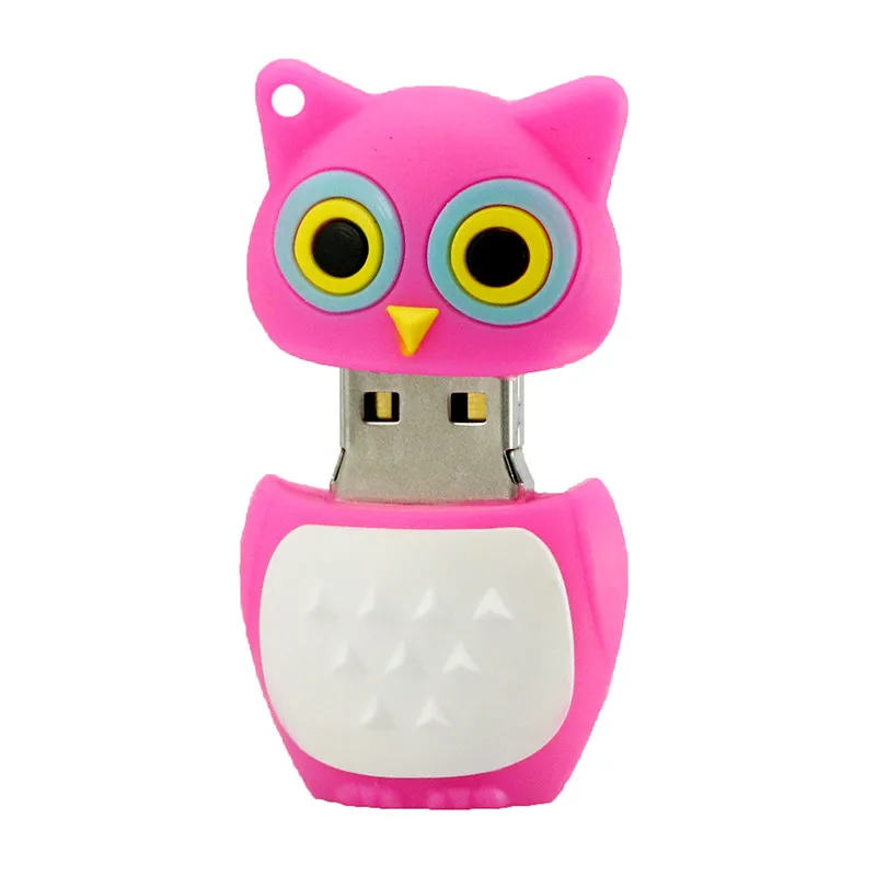 Флэш-накопитель USB 2 0 в виде милой совы внешний накопитель флэш-накопитель 64 ГБ 32 16