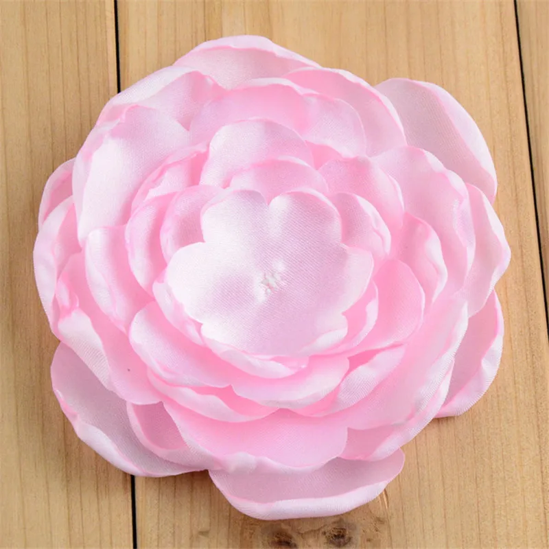 20 шт./лот 9 цветов вы выбираете 3 дюймов Большой сгоревший атласный цветок DIY