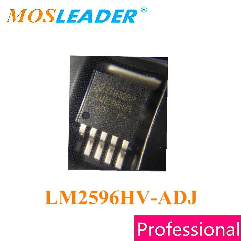 

Mosleader LM2596HV-ADJ TO263 100PCS LM2596HVS-ADJ LM2596HVSX 60V 3A LM2596HV LM2596 Made in China High quality Like Original