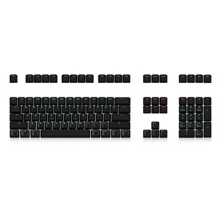 108 шт./упак. Akko X уточка PBT два Цвет клавишный колпачок механическая клавиатура