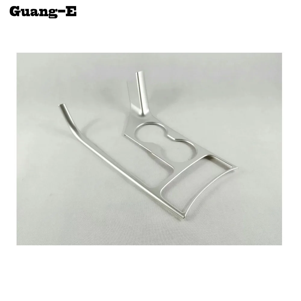 Автомобильный Стайлинг детектор планки ABS хромированный центральной консоли