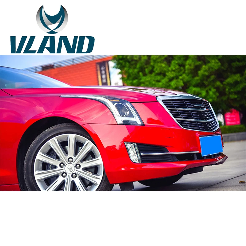 VLAND завод для автомобильных головных ламп Cadillac Atsl светодиодные фары DRL H7