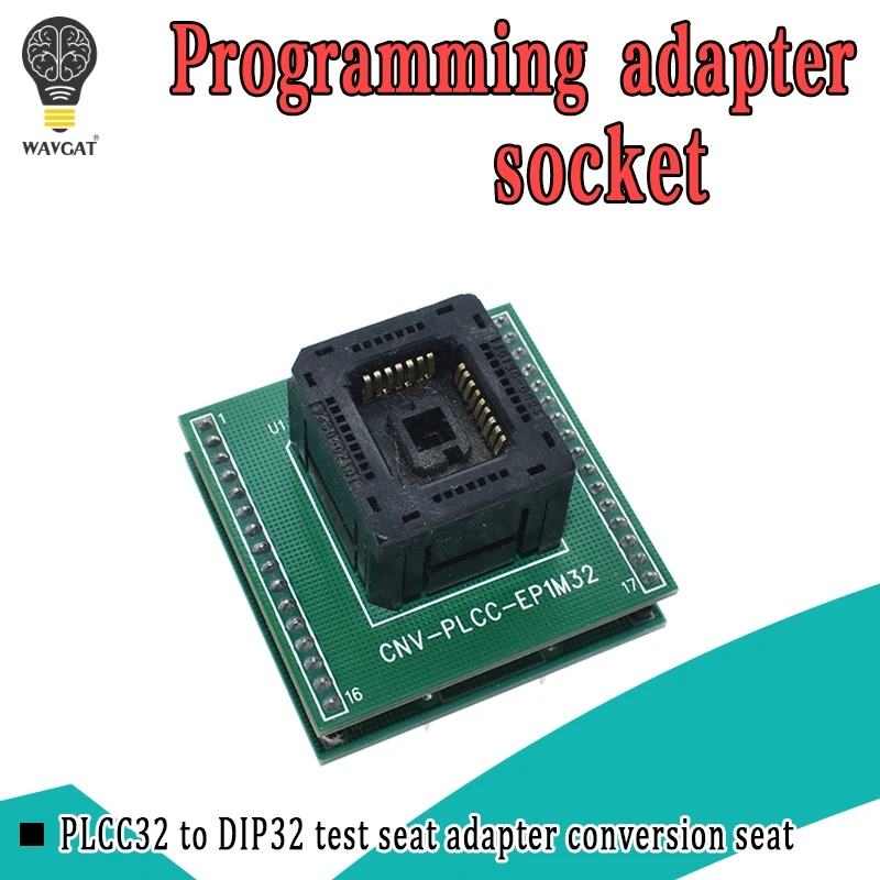 Высшее качество Чип программист PLCC32 адаптер розетка CNV PLCC EP1M32 0324 309 с платой для BIOS