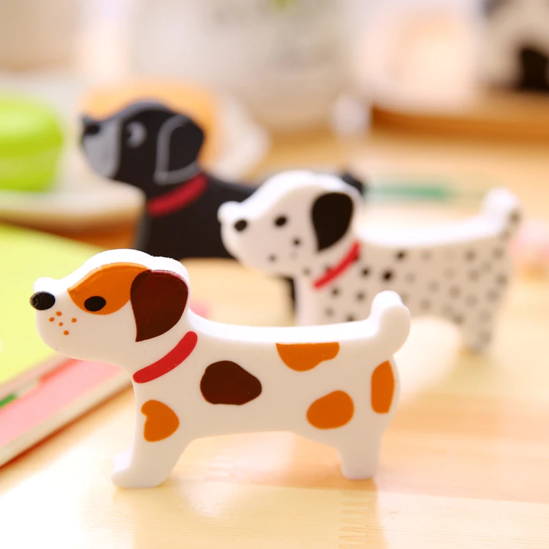 Aihao 12026 5 шт. японский милые собаки животные Kawaii Карандаши ластики резина для детей