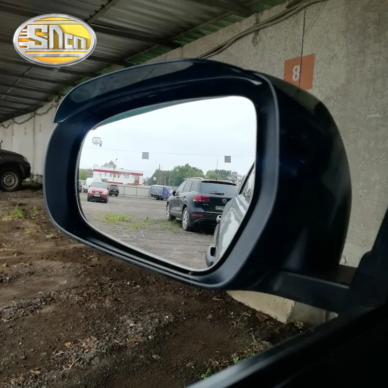 2 шт. для Volkswagen Polo 2006 2018 Автомобильное зеркало заднего вида наклейки бровей