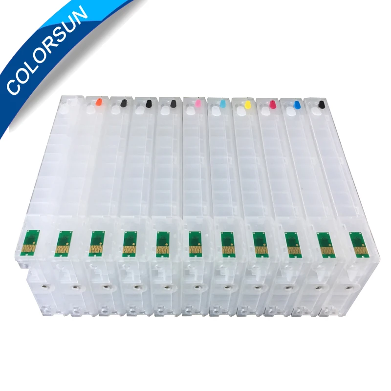 Новый совместимый для Epson T6531 T6539 T653A T653B многоразовый картридж Stylus Pro 4900 с чипами