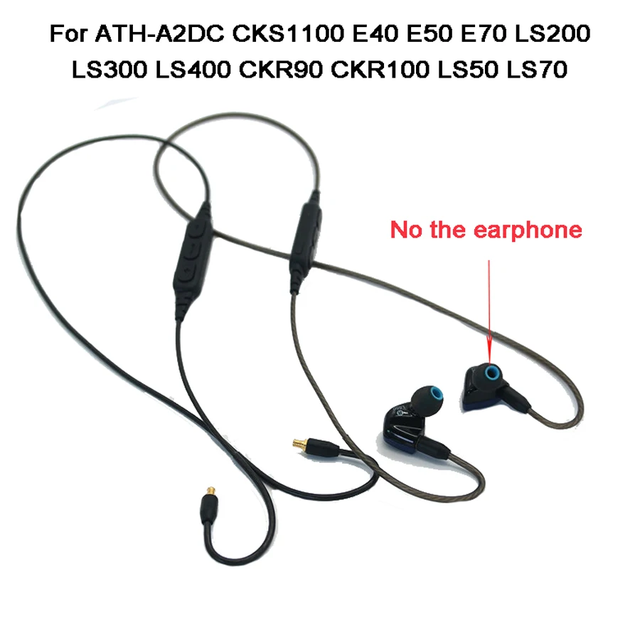 Для гарнитуры серии ATH Bluetooth кабели LS200 LS300 LS400 CKR90 CKR100 наушники LS70 CKS1100 E40 E50 E70 разъем