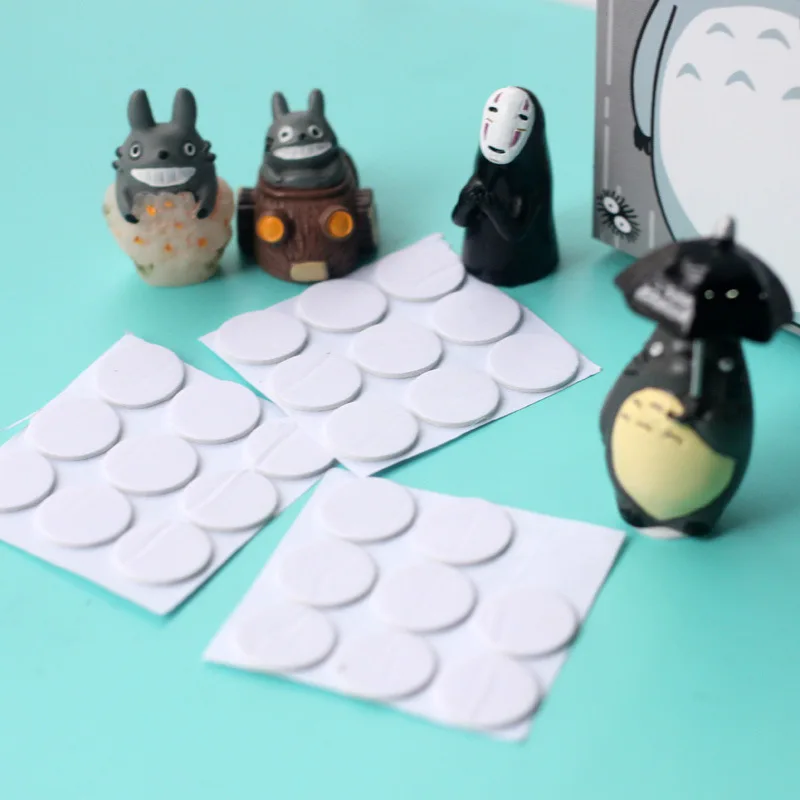 Doll Base Double Sided Adhesive Round Sponge Rubber Miniature Fairy Garden Home Micro Landscaping Decor DIY Accessories | Дом и сад