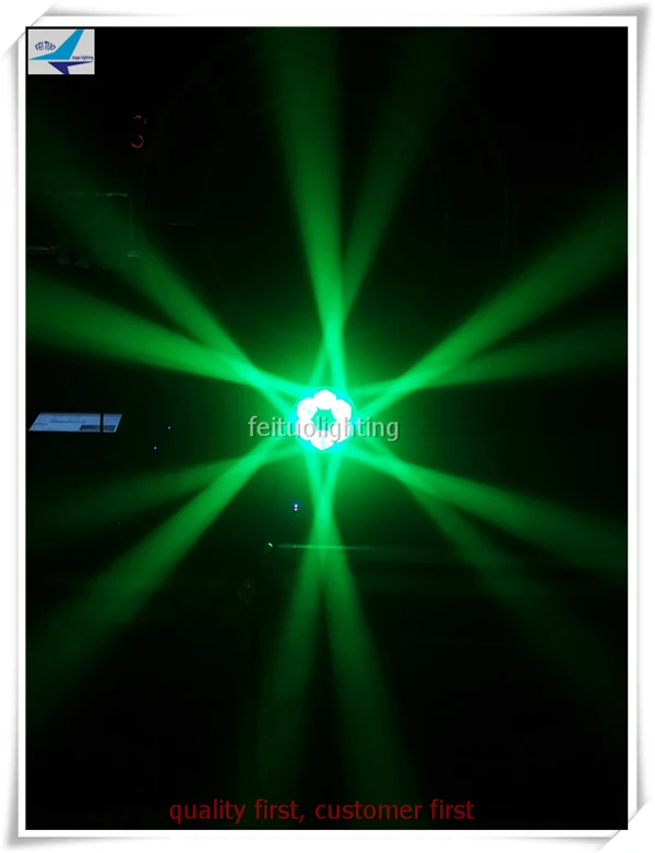 Новейшая 6*40 Вт rgbw B светодиодная движущаяся головка led для мытья движущихся
