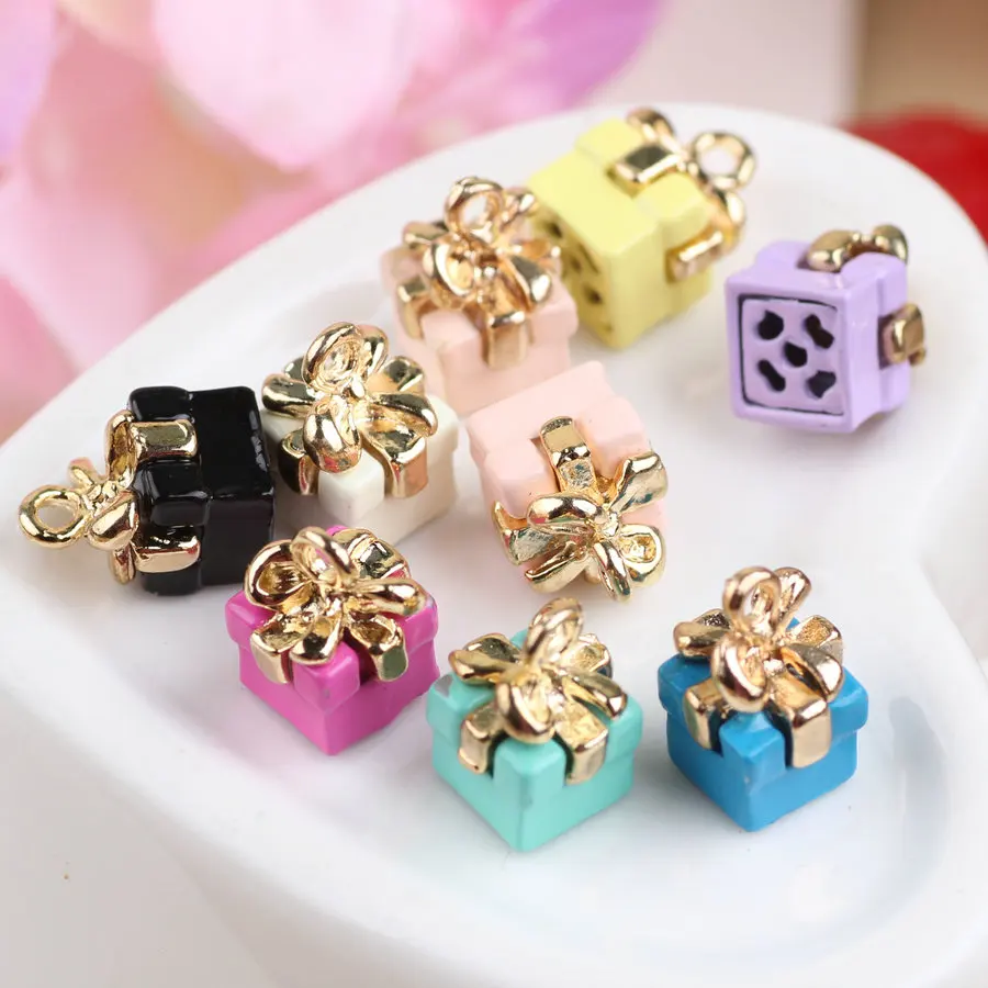 10 шт./лот конфетный цвет изысканная Подарочная коробка на день рождения