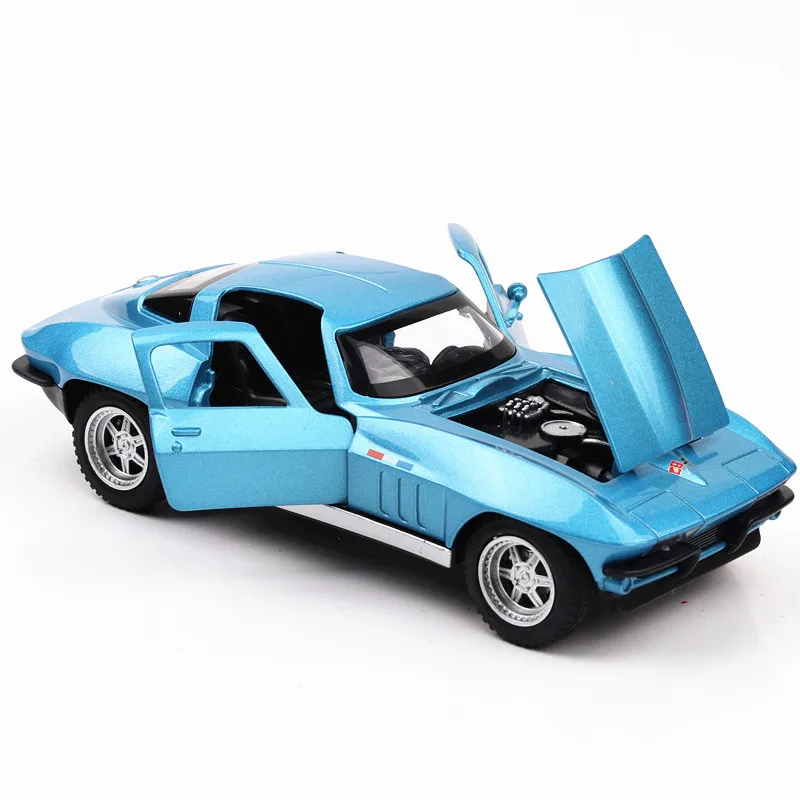1:32 игрушечный автомобиль Corvette гоночная металлическая игрушка сплав Diecasts & Toy