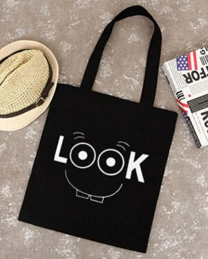 Fashionable Korean version of the new canvas bag leisure shoulder handbag large capacity | Багаж и сумки