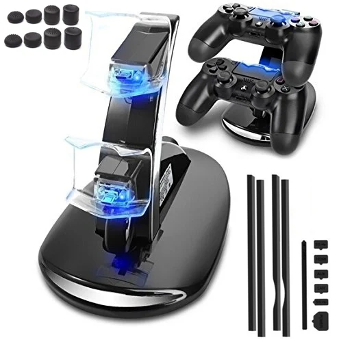 Контроллер PS4 Pro зарядное устройство и пыленепроницаемый комплект с заглушкой