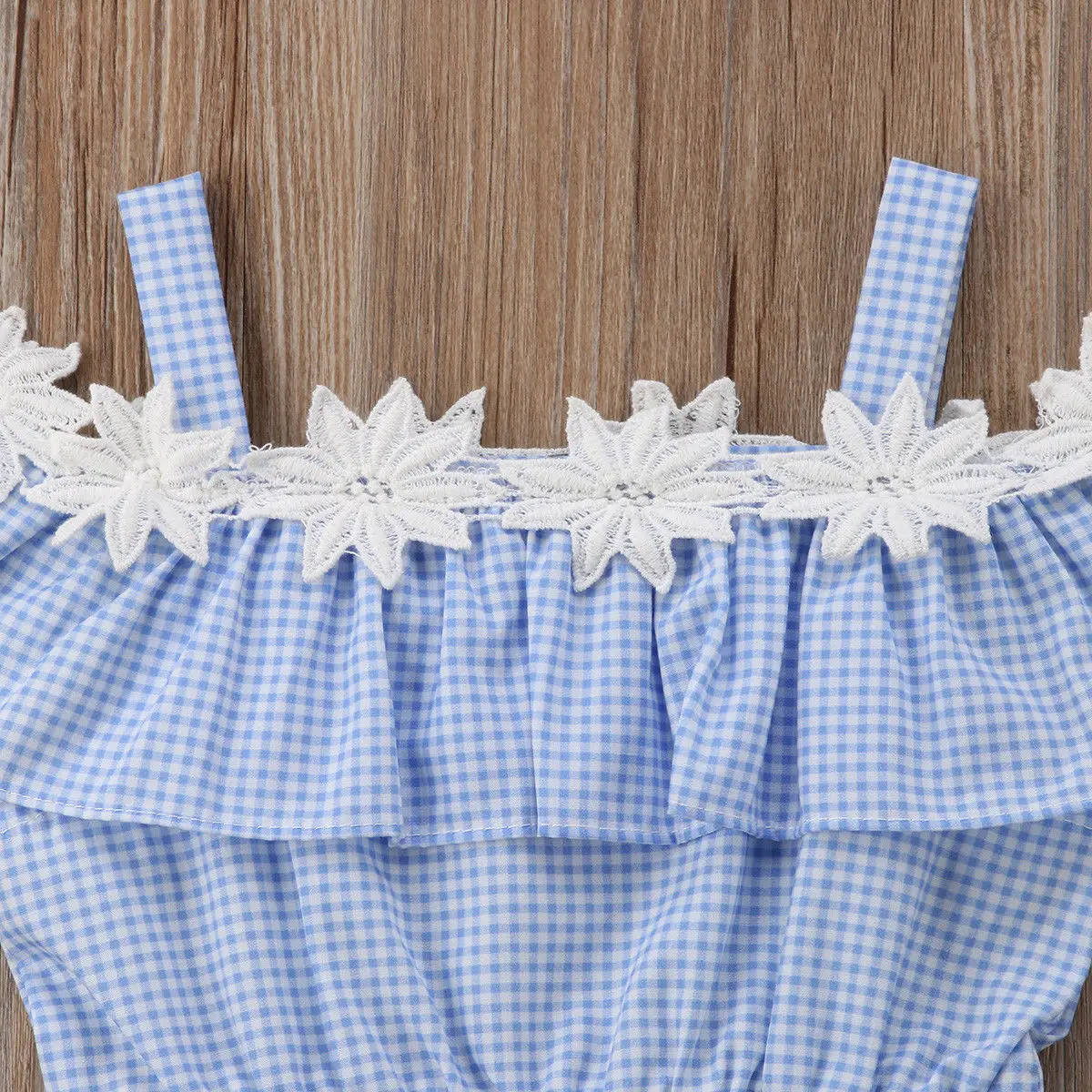2018 NEW FASHION Toddler Kids Baby Girl Cotton Flower Off-shoulder Dress Clothes Summer sweet lovely plsid wild stylish CH | Детская