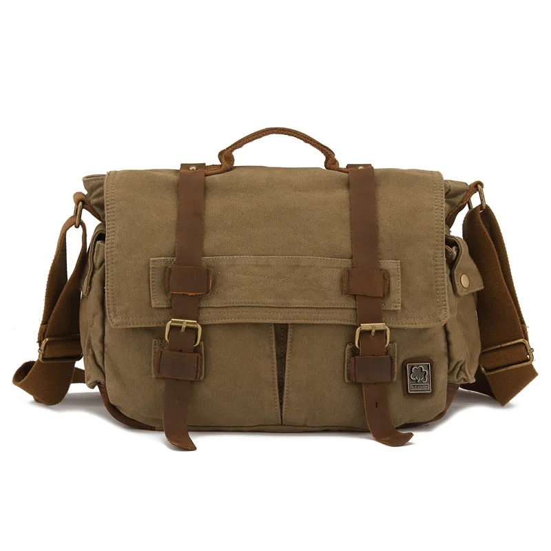 Модная сумка-мессенджер унисекс Холщовая Сумка на плечо для мужчин и женщин