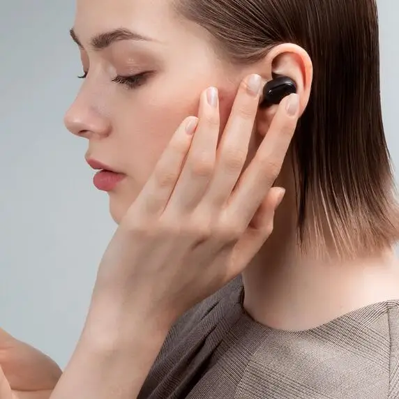 В наличии! Оригинальный Xiaomi Redmi AirDots True беспроводной bluetooth 5 0 TWS наушники DSP