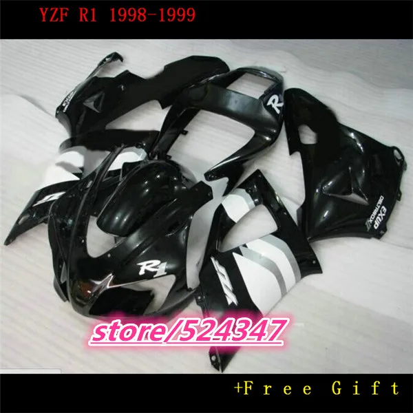 

Fei-Cheap price Motorcycle fairings kit for 1998 1999 YZFR1 98 99 YZF R1 white black bodywork fairing kits